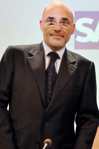 Leo Apotheker, ex consejero delegado de la alemana SAP y nuevo primer ejecutivo de HP