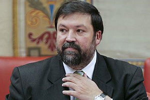 Francisco Caamao, ministro de Justicia.