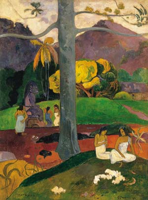 'Mata Mua' de Paul Gauguin, la obra preferida de la baronesa Thyssen perteneciente a su coleccin