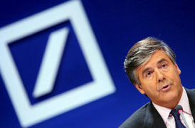 Joseg Ackermann, consejero delegado de Deutsche Bank | Foto Efe
