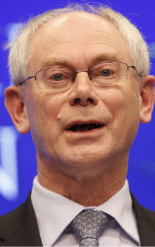 El presidente del Consejo Europeo, el belga Herman Van Rompuy | Olivier Hoslet