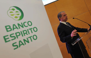 Ricardo Espirito Santo, presidente del Banco Espirito Santo. | J.M.Cadenas