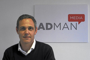 Marcos Luengo, director general de Adman Media.