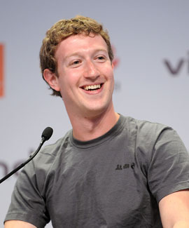 Mark Zuckerberg, fundador de Facebook