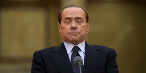 Silvio Berlusconi a finales de mayo en una visita a Bucarest (Rumana) / EFE