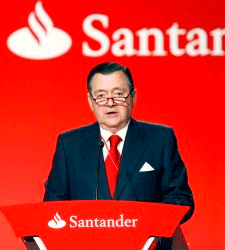 Alfredo Saenz, consejero delegado de Santander.