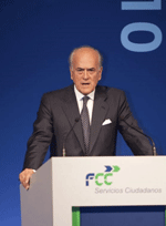 Baldomero Falcones es el presidente y consejero delegado de FCC