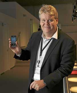 Bert Nordberg vive en Londres, donde est la sede de Sony Mobile Communications.