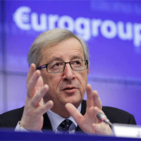 Jean-Claude Juncker, presidente del Eurogrupo.