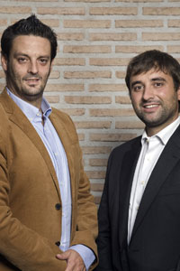 Igor Sanromn y Mikel Rodrguez, cofundadores de Socialitas.es