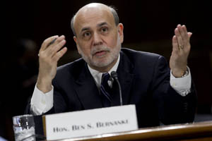 El presidente de la Fed, Ben Bernanke. | Foto: Bloomberg.