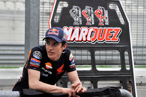 Marc Mrquez: "Siempre quiero ganar, dentro y fuera de la pista"