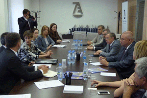 La delegacin rusa tuvo una reunin de trabajo en el Consejo General de la Abogaca Espaola (CGAE).