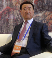 El director de Wanda Group, Wang Jianlin