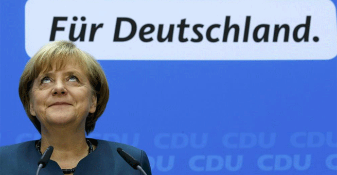 Merkel sonre