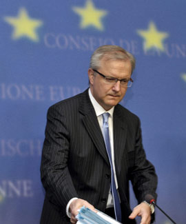 Rehn ve 'brotes verdes' en Espaa pero insiste en que el desempleo sigue siendo muy elevado