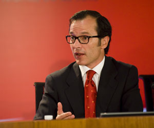 El CEO de Santander, Javier Marn