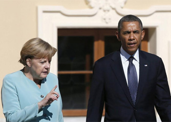 Merkel y Obama