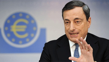 Mario Draghi se rene hoy con los primeros bancos de la zona del euro