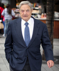 El multimillonario George Soros.