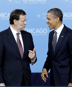 Qu grandes empresas acompaan a Mariano Rajoy a Washington?
