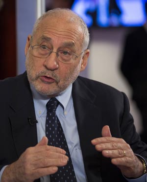 Stiglitz duda de la recuperacin de EEUU y advierte sobre la debilidad del mercado laboral
