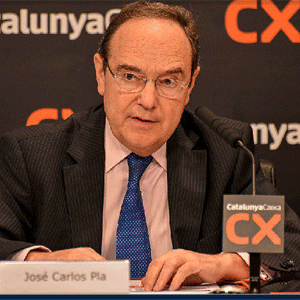Jos Carlos Pla, presidente de CatalunyaCaixa.