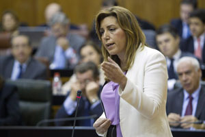 La presidenta de la Junta de Andaluca, Susana Daz