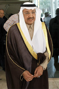 El ministro de Transportes saud Jubara Al Suraisry