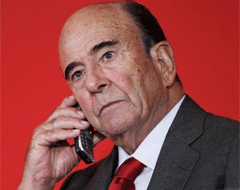 El presidente de Santander, Emilio Botn