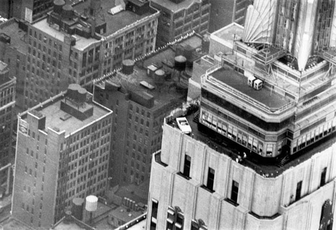El Ford Mustang en el Empire State Building