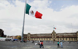 Plaza del Zcalo en Mxico DF