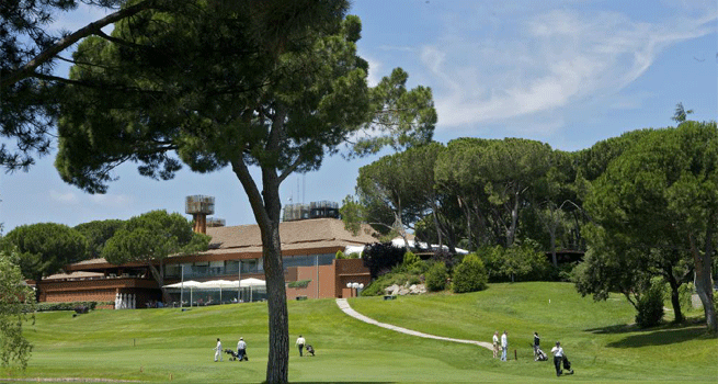 Campo de golf de La Moraleja, en Madrid.