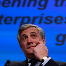Antonio Tajani, vicepresidente de la Comisin Europea