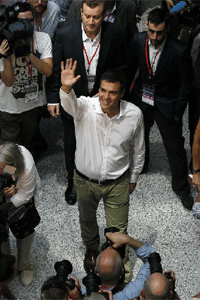 Pedro Snchez, nuevo lder del PSOE