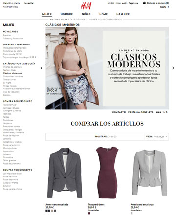 Persona a cargo Horno Cordelia H&M lanza su tienda online en España - Expansión.com