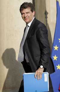 Montebourg: ante el riesgo de deflacin, el BCE debe comprar deuda pblica
