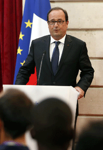 Hollande invoca a la UE para dar un giro a la poltica econmica europea