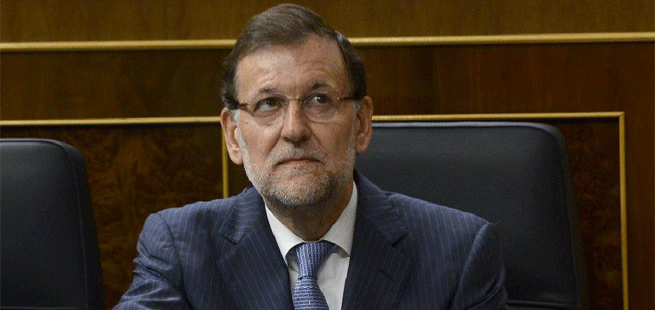 Rajoy, ayer en la sesin de control al Gobierno en el Congreso de los Diputados