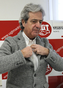Jos Ricardo Martnez, secretario general de UGT Madrid.