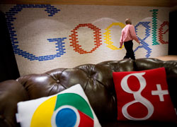 Interior del edificio principal de Google