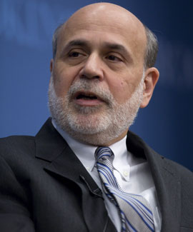 Bernanke cree que ser "muy difcil" para el BCE hacer un plan de compra de bonos como el de la Fed