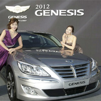 Modelo Genesis de Hyundai en la Auto Week 2012 de Detroit
