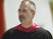 Jobs, durante el discurso impartido en la Universidad de Stanford, en 2005.