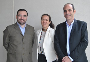 Miguel ngel Acosta, Nieves Prez y Samuel Arenas, socios fundadores de Beruby.