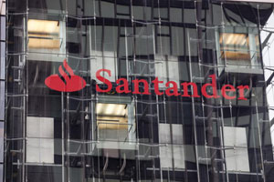 Las oficinas centrales de Santander en Londres