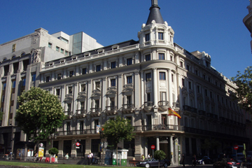 Sede de la Comisin Nacional del Mercado de la Competencia (CNMC), en la calle Alcal, 47 (Madrid)
