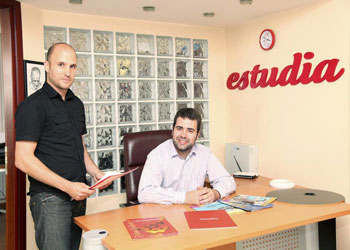 Gaizka Etxeberria y Baudilio Alonso-Rodrguez fundaron Estudia en Estambul en 2011