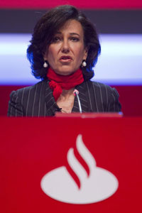 La presidenta de Santander, Ana Botn