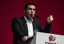 Alexis Tsipras, lder de Syriza.